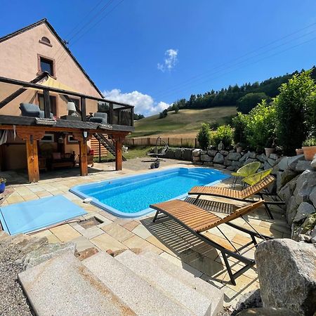 Ferienhaus Kappel Mit Pool Freiburg im Breisgau Dış mekan fotoğraf